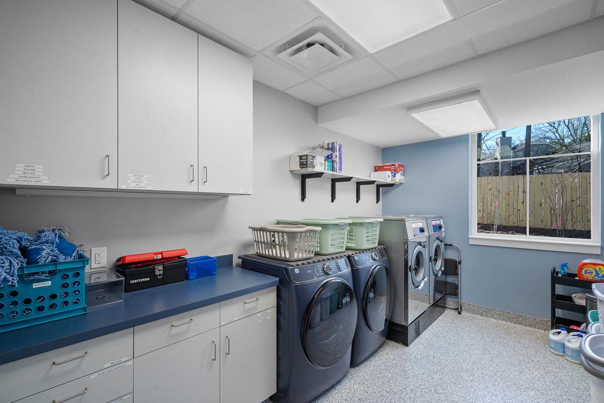 Happy Tails Emergency Veterinary Clinic Laundry Room